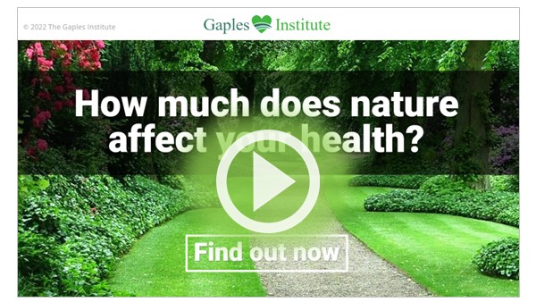Click here to find out how much nature affects your health